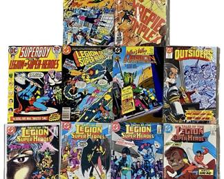 10pc Legion of Super-Heroes DC Comics