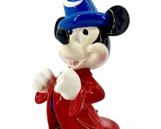 Ceramic Schmid Fantasia Mickey Mouse Figure
