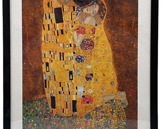 “The Kiss" Gustav Klimt Limited Giclee