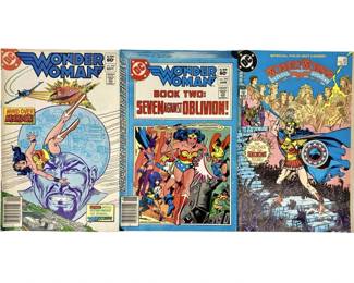 3pc DC Wonder Woman Comic Books