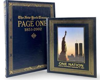 The Easton Press New York Times & One Nation Books
