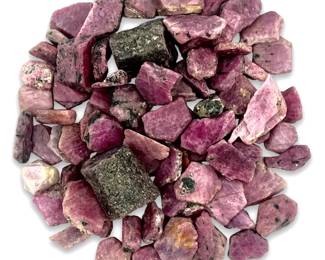 African Rough Ruby Gemstones (230g)