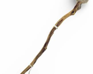 Vintage Native American Deer Hoof Staff