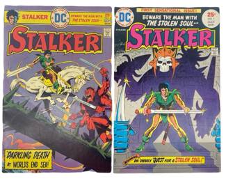 2pc 1975 Stalker DC Comics