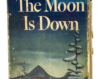 1942 John Steinbeck “The Moon is Down" Book