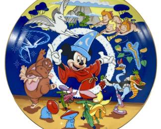 Schmid Fantasia “Sorcerer’s Apprentice" Plate