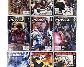 9pc Ultimate Power Volume 1-9 Comic Set