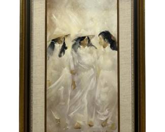 Signed Richard D. Thomas Oil on Canvas