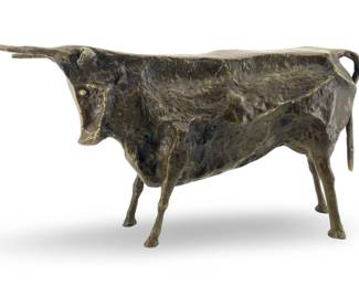Bronze Picasso Bull Bronze Sculpture