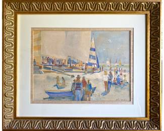 Phil Dike W/C "Sunday Sails"