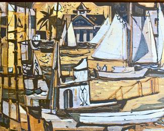 Phil Dike Litho detail