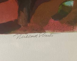 Millard Sheets "Field" Ltd Ed Serigragh