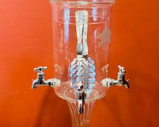 Kyler Absinthe fountain/server with 4 spouts.