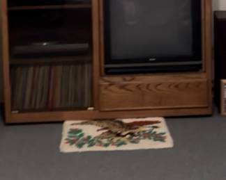 Stereo and Cabinet
