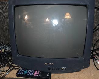 vintage Sharp tv