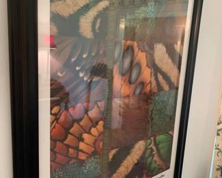 David Arms signed print/poster