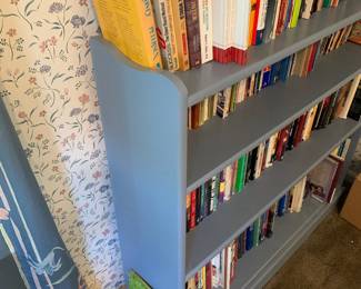 books and country blue book case