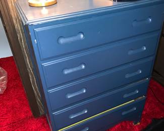 navy blue dresser