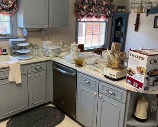 a view of the kitchen
