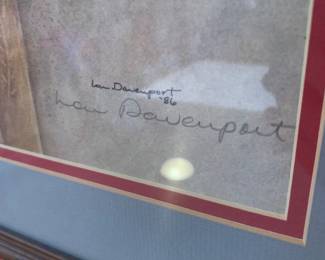 signed wall art print Lois Davenport