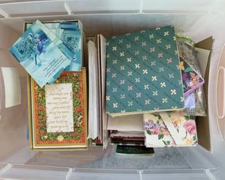 stationary and cards