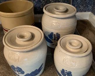 pottery cannister set