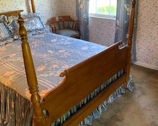 Ethan Allen poster bed
