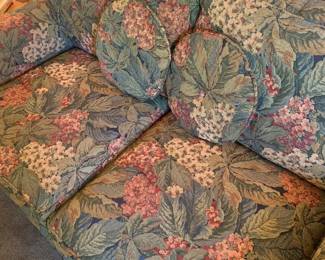 floral sofa