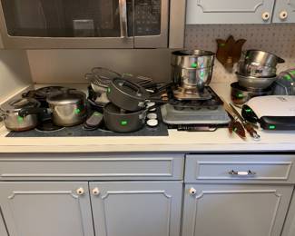pots and pans; bakeware