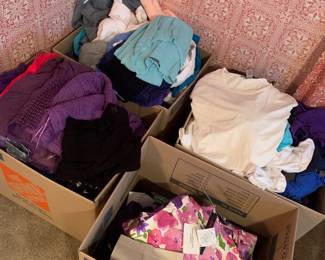 women's clothing, size medium and large