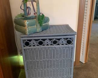 wicker hamper
