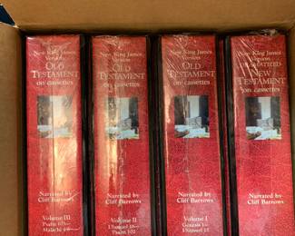 NIB George Beverly Shea narrated Old and New Testaments