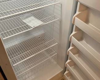 one of two freezers