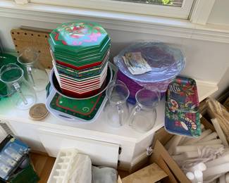 serving pieces and picnic ware
