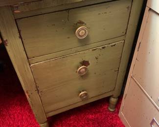 large vintage wooden desk