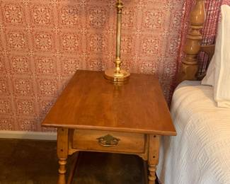 maple end tables