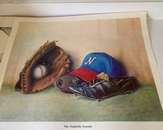 Nashville Sounds print