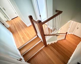 Solid Oak Stair Railing & Banister Set with Spindles Regular price $1,350.00 / Set