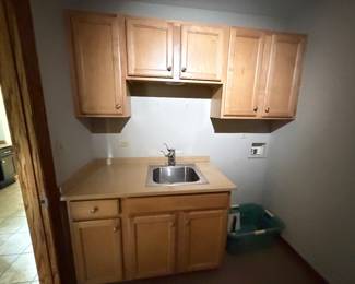 Laundry Room Utility Sink & Cabinet Set $400 bundle