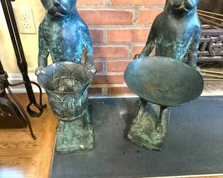 Diego Giacometti Style Cat Statutes