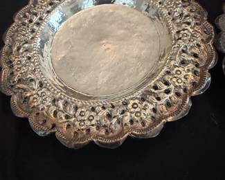 Sterling Footed Small Dishes
