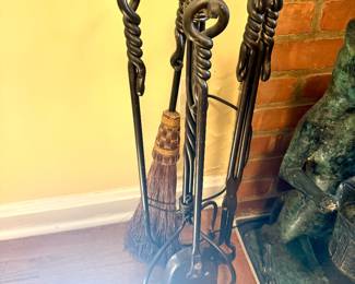 Twisted Home and Hearth Fireplace Tools