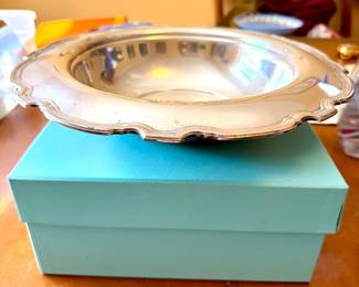 Tiffany, 12 inch sterling centerpiece bowl