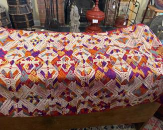 Old Lao Tai Darng Blanket or Cover
