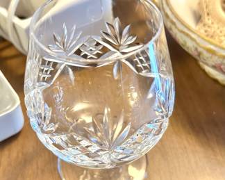 Set a five Tiffany glasses