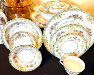 76 pc Noritake “Hortense”