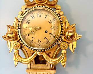 Giltwood Carter Clock