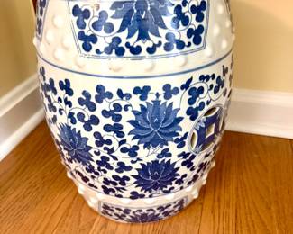Vintage Chinoiserie Garden Stool