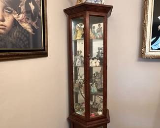 Corner Curio Cabinet