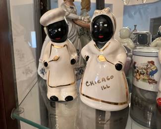 Black Americana Salt & Pepper 